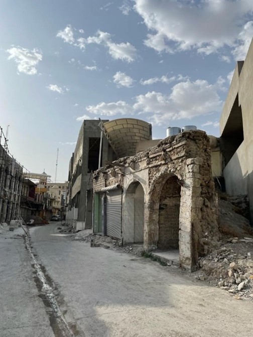 Old souks in Mosul